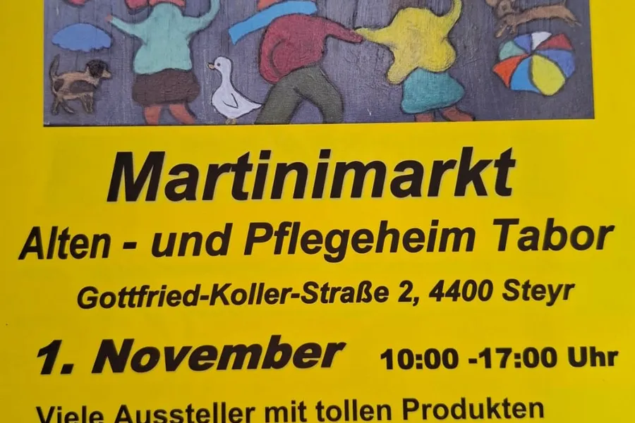 Martinimarkt im Altersheim Tabor in Steyr