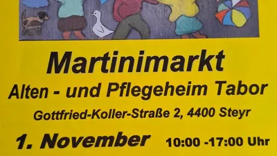 Martinimarkt im Altersheim Tabor in Steyr